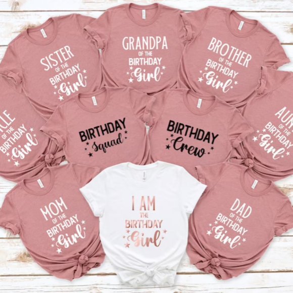 I am the Birthday Girl Shirt, Birthday Group Shirt